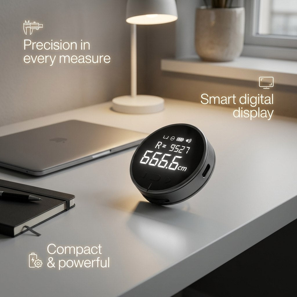 Electronic Measuring Ruler By Reviner