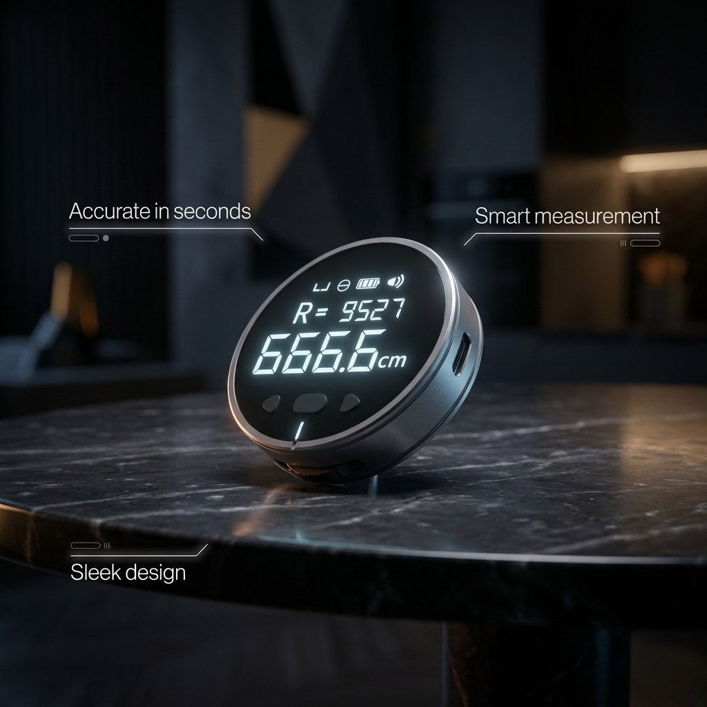 Electronic Measuring Ruler By Reviner