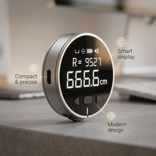 Electronic Measuring Ruler By Reviner