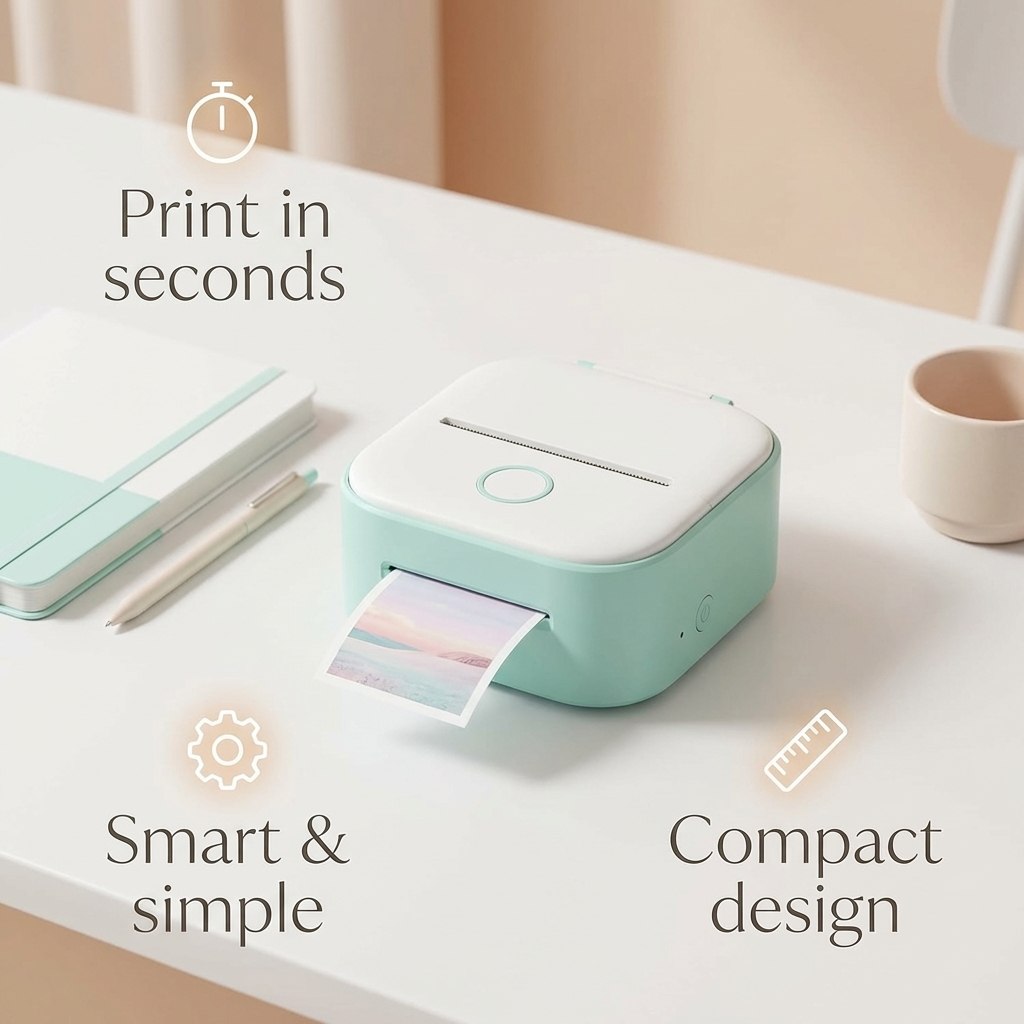 Portable Mini Printer By Reviner