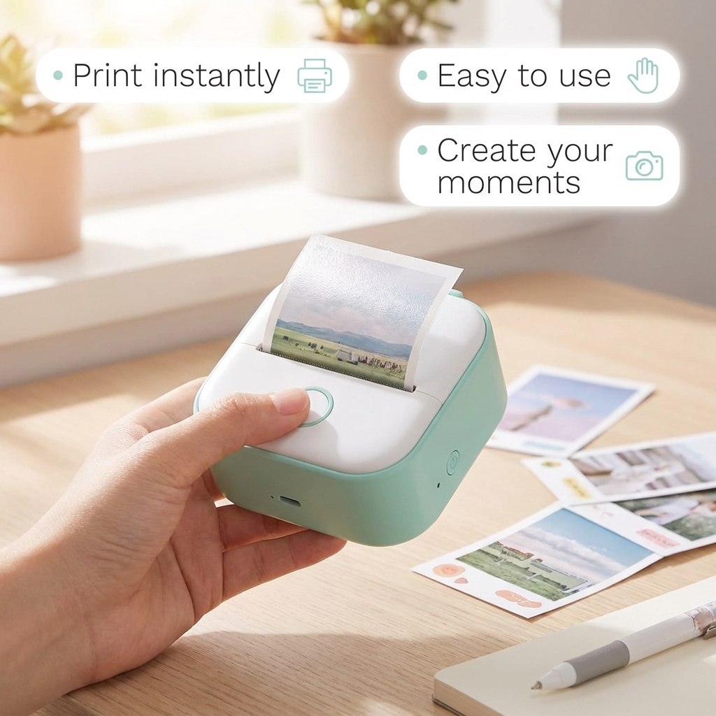Portable Mini Printer By Reviner